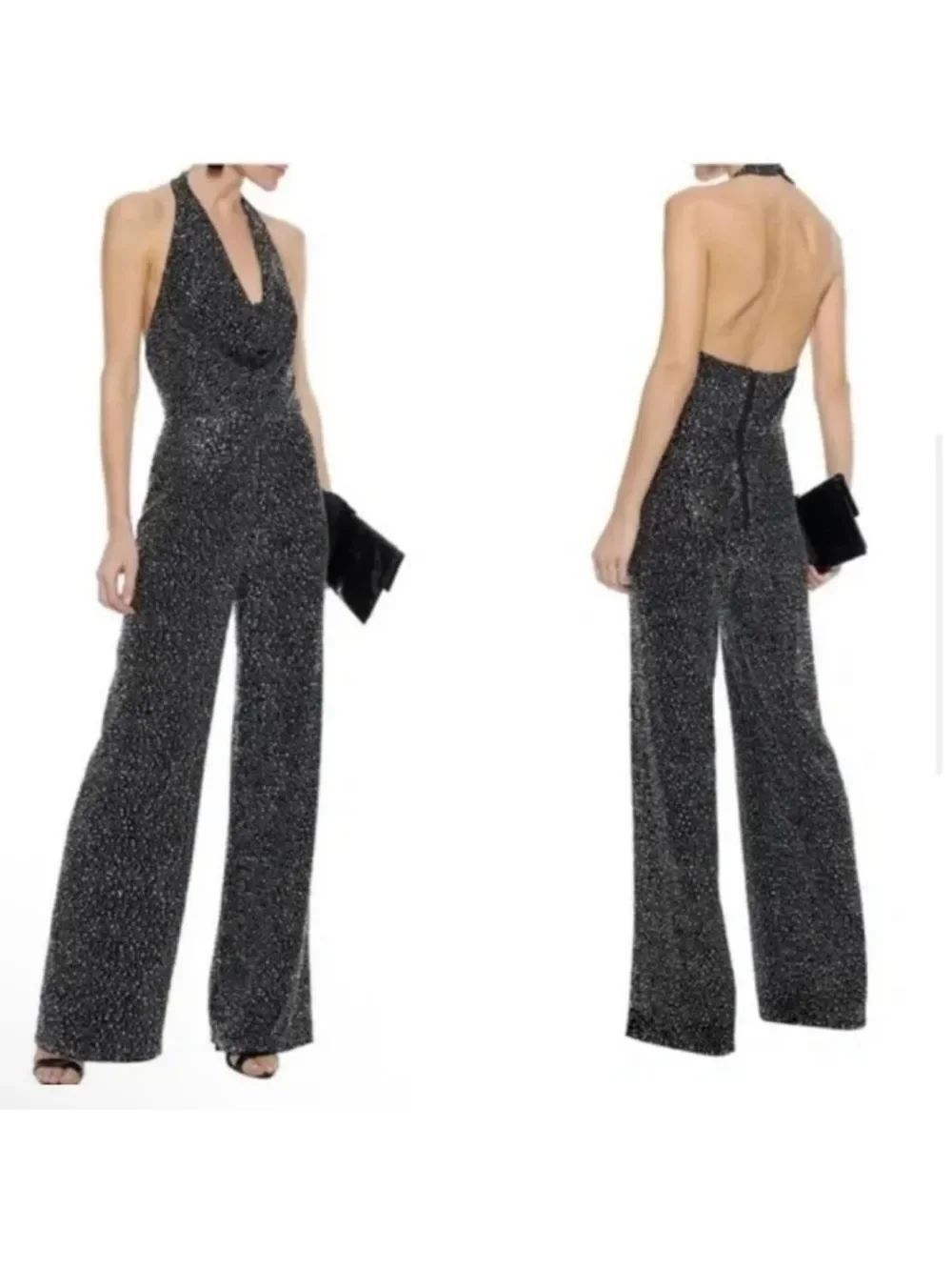 Alice Olivia Salem cowl halter